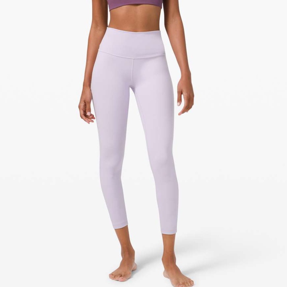 Lululemon Wunder Under High-Rise Tight 28” Luxtreme Lined Lavender Dew